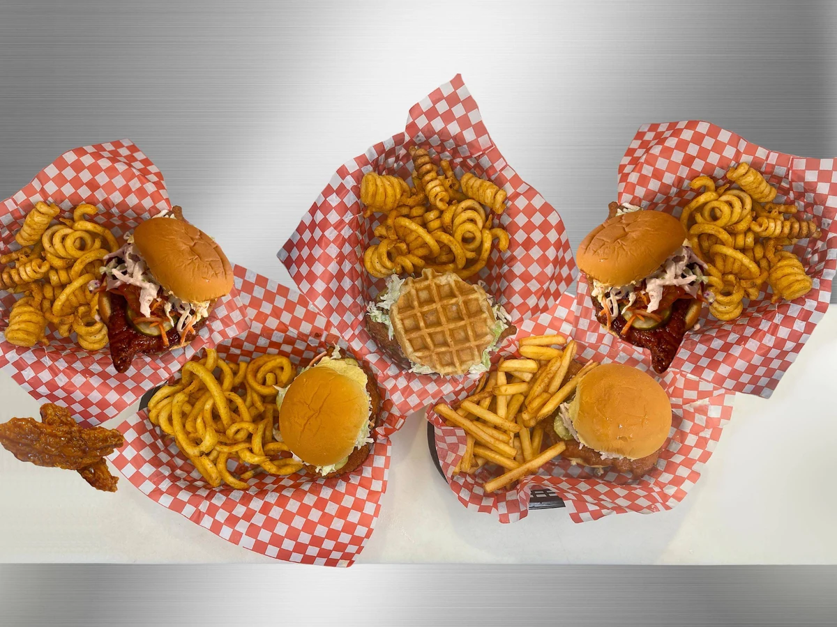 Blazing Chicken Shack hot chicken restaurant in downtown Winnipeg, MB