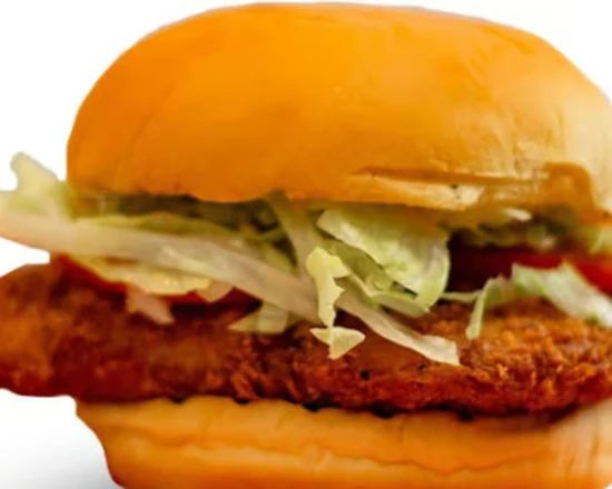 Crunchy Chicken Sando at Blazing Chicken Shack in downtown Winnipeg