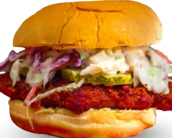 Music City Nashville Sando at Blazing Chicken Shack in downtown Winnipeg