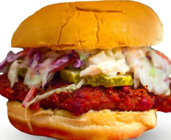 Music City Nashville Sando at Blazing Chicken Shack in downtown Winnipeg